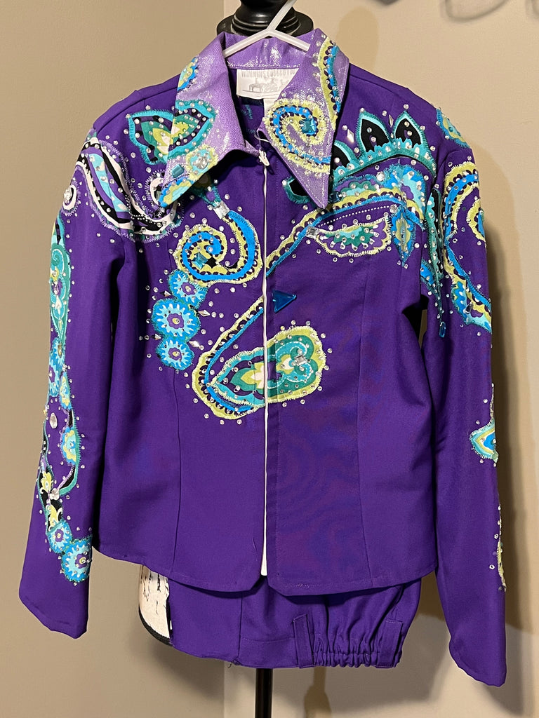 Purple Youth 12 Showmanship Outfit
