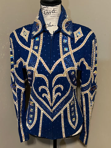 Jean's Custom Blue Showmanship Jacket